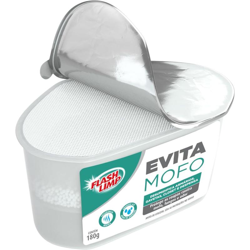 Desumidificador Ante mofo 180g Para Armários Closet Dispensa